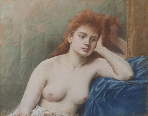 Pastel portrait modèle - portrait,