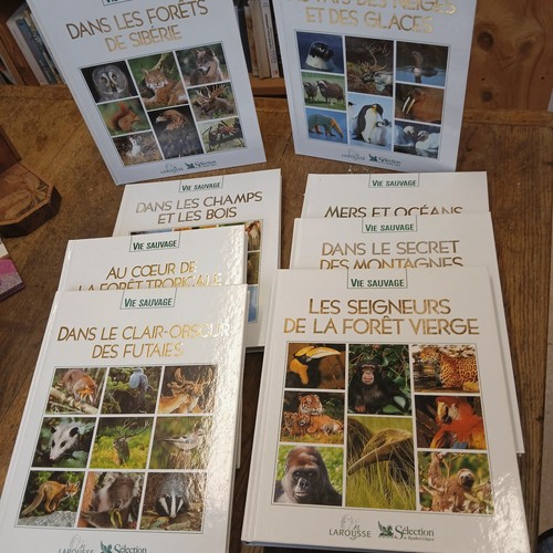 Lot livres vie sauvage - livres,