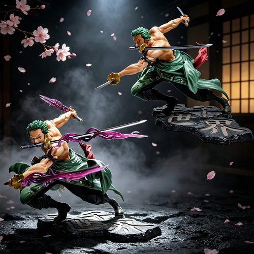 Statuette zoro roronoa one - statuette,