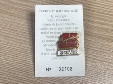 pins JACQUES LELEU egf signe FORMULA PARIS. Meubles Carré Rive Gauche 6ème FR