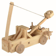 Walachia Kit Créatif N. 72 - Catapulte - Kit De Construction 3D En Bois De Pin