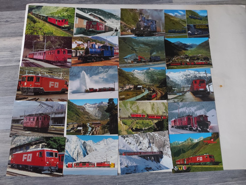 Lot cartes postales - 50,