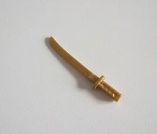 PLAYMOBIL (L9123) ASIE - Katana Sabre Doré Brillant Samourai 4554 4789 5481 5629