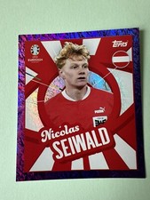 Topps Euro 2024 Image Numéro PTW Seiwald Autriche Purple