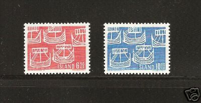 Iceland 404 405 - mnh, ancient