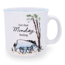 Disney Winnie L'Ourson Bourriquet " Monday Sentiment " Céramique Camper Mug