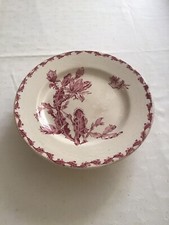 Terre de fer ancienne assiette