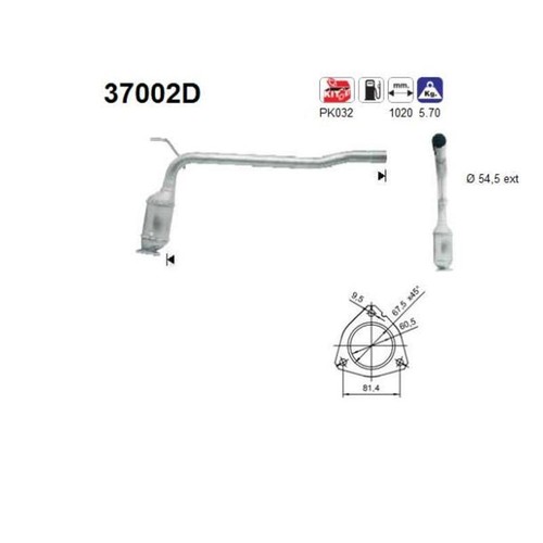 37002d catalyseur pour - as,