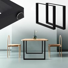 2 x Pieds de table en acier