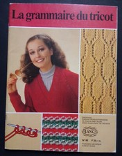 § la grammaire du tricot -