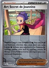 Carte Pokémon  Dresseur  Art Secret de Jeannine 059/064  Reverse  -  2024