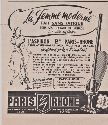 Publicite presse aspiron - presse, l