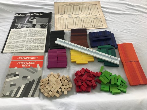 Wooden cuisenaire rods - wooden, ~