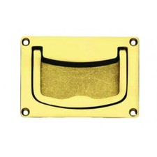 Poignée de meuble façon cuvette - à encastrer - laiton CADAP