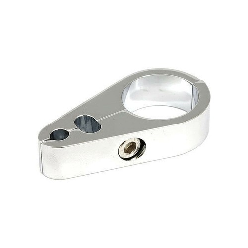 Serre câble chrome - serre-câble,, 1/8