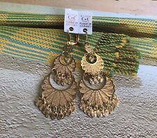  BOUCLE  D’OREILLE CRÉOLES STYLE  SAVOYARDE  PENDANTS 