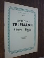 Partitions guitare Telemann 