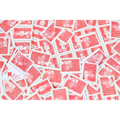 Lot 100 timbres validité - timbres,
