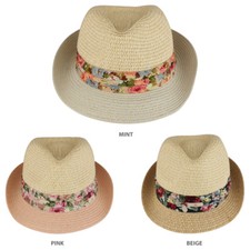 Ladies Two Tone Paper Straw