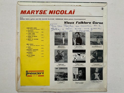 Disque 33t maryse nicolai - 33t,