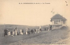 CPA 62 WIMEREUX LE TENNIS