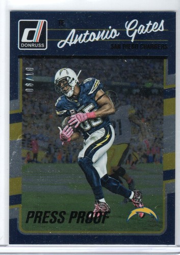 Antonio gates 2016 - 2016, donruss
