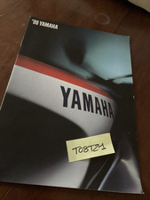 Yamaha gamme moto 1990 TDR125 TY125 DTMX SRX600 FJ1200 etc prospectus catalogue