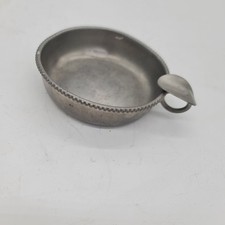 Coupelle ancienne tastevin en étain ancien