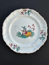 Ancienne ASSIETTE XIXe FAIENCE