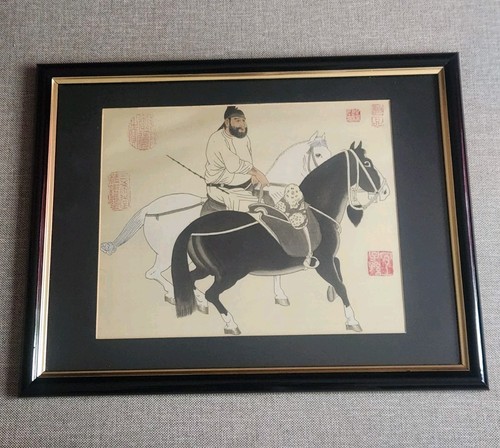 Peinture originale sur soie - originale,