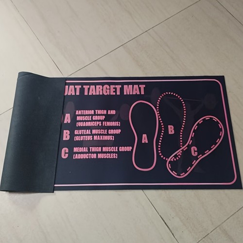 Tapis squat guidé zones - b, c