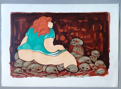 Lithographie cadiou conde - lithographie,