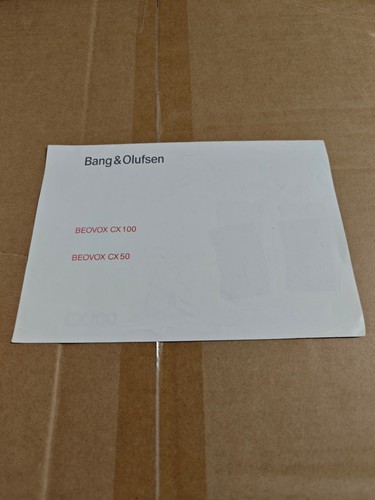 Beovox cx50 cx100 - cx50,