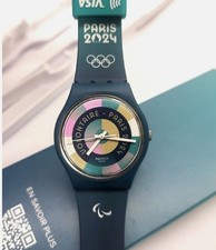 Swatch Pay Paris JO 2024 Olympic Games  watch EXCLUSIVE Collector Volontaires