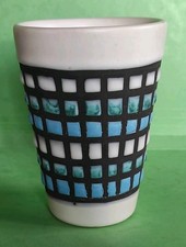 Roger Capron - Verre / gobelet en Faience Stanifere Émaillée Décor Pyjama 