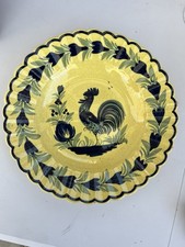 Assiette décorative en