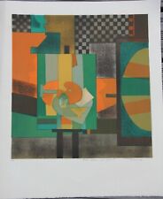 André MINAUX - Lithographie signée dédicacée atelier du peintre lithograph //