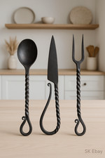 Ensemble cuillère en fer