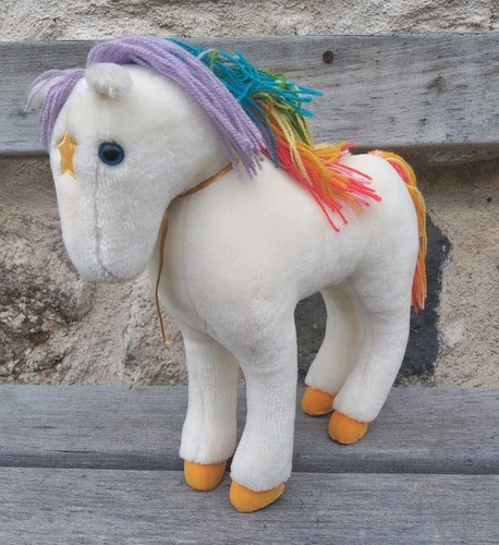 Peluche cheval blondine - peluche,