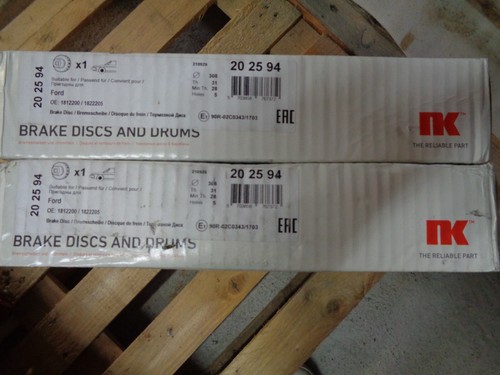 Jeu disques frein nk - de,