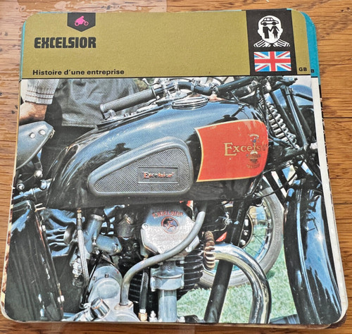Excelsior fiche moto - -, 12x12