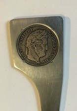 Coupe papier piece Argent 1836