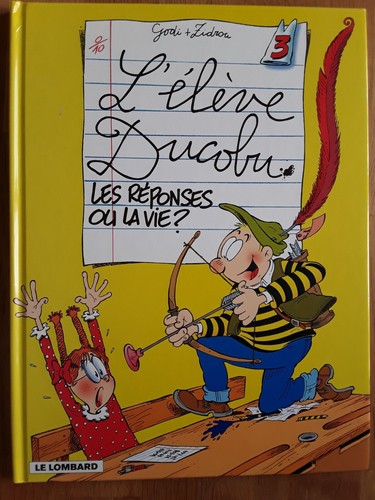 Eleve ducobu 3 les - bd-eleve, ducobu-n°3-les
