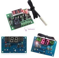 W1401/W1209 12V Digital Thermostat Temperature Control Switch Sensor Module