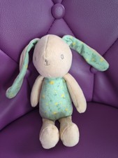 Peluche doudou lapin beige