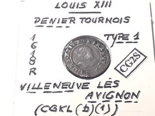 Louis XIII - Denier Tournois