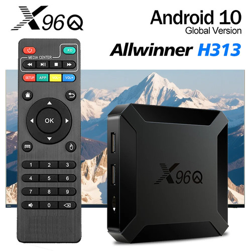 Boîtier smart x96q - boîtier, android