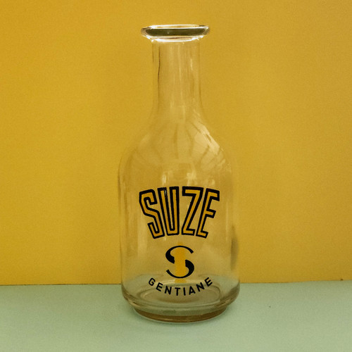 Ancienne carafe publicitaire - carafe,