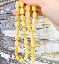 Chapelet Musulman Ambre Blanc