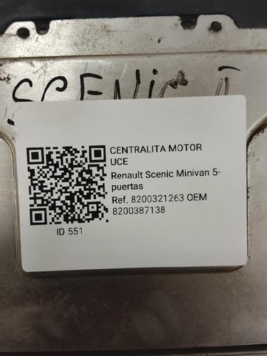 8200387138 boîtier moteur uce